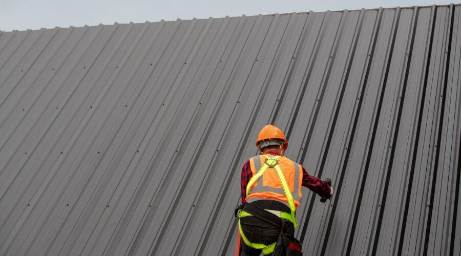 Professional metal roof installation in Lakeville, MA